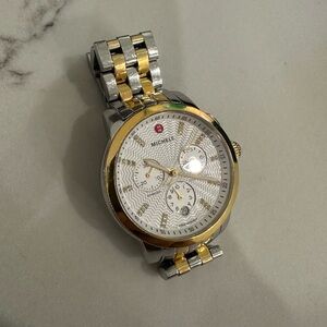 Michele Uptown Two-toned Watch